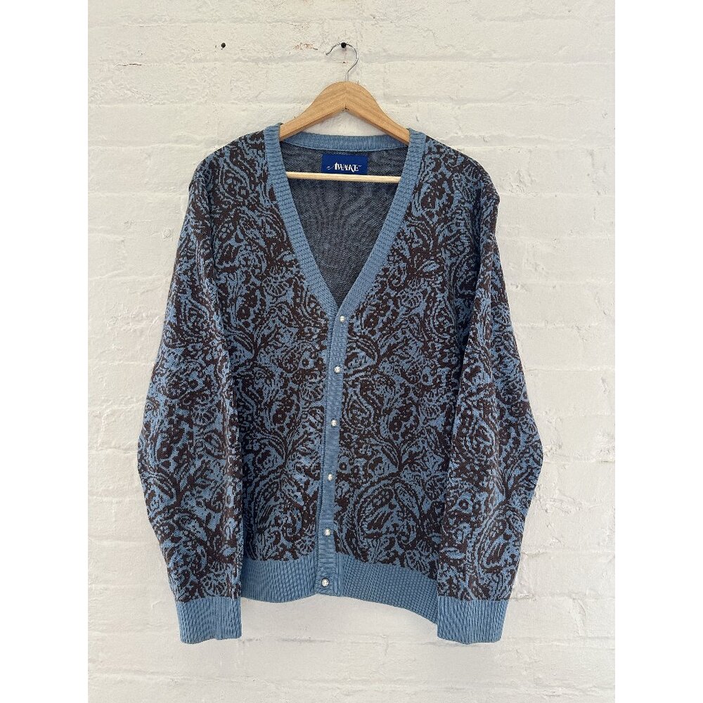 Awake NY Paisley Pearl Button Cardigan